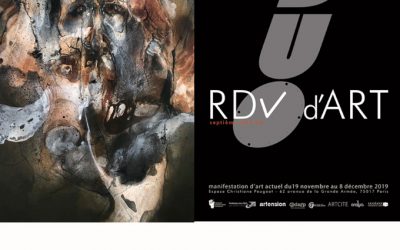RDV d&rsquo;ART en duo….. PARIS..                               Espace Christiane Peugeot                         Vernissage 19 nov., 18h30