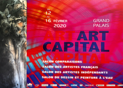 ART CAPITAL- PARIS 2020 Grand Palais Salon du dessin et de la peinture à l&rsquo;eau