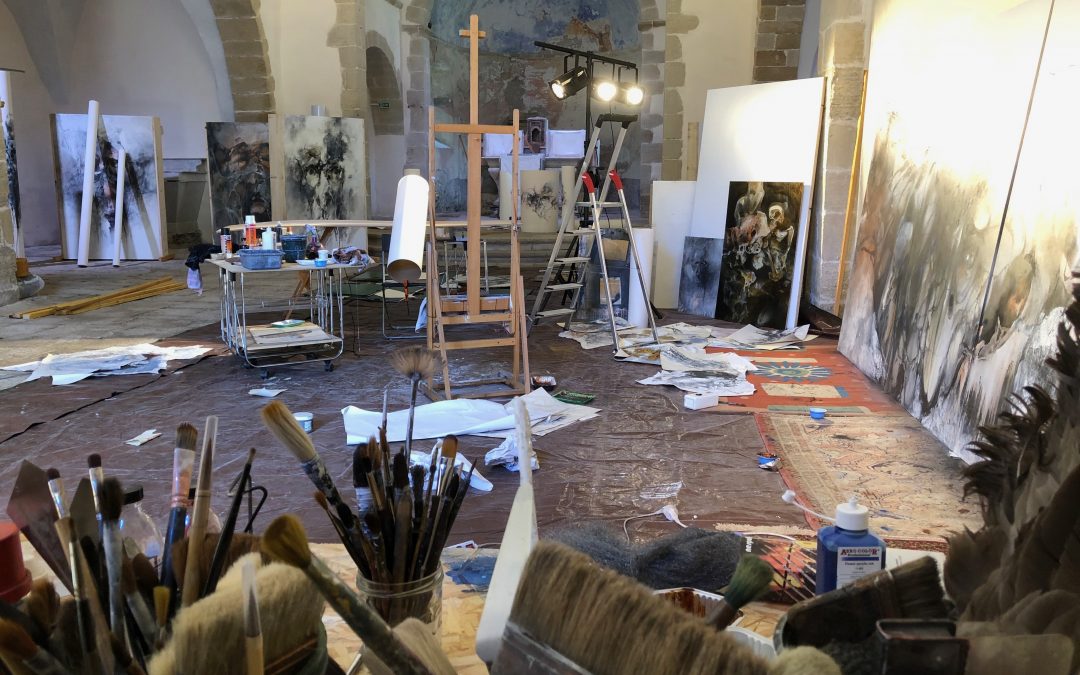 Résidence artistique                à Vébron (Lozère)